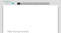 Desktop Screenshot of petermurrayfunerals.com.au